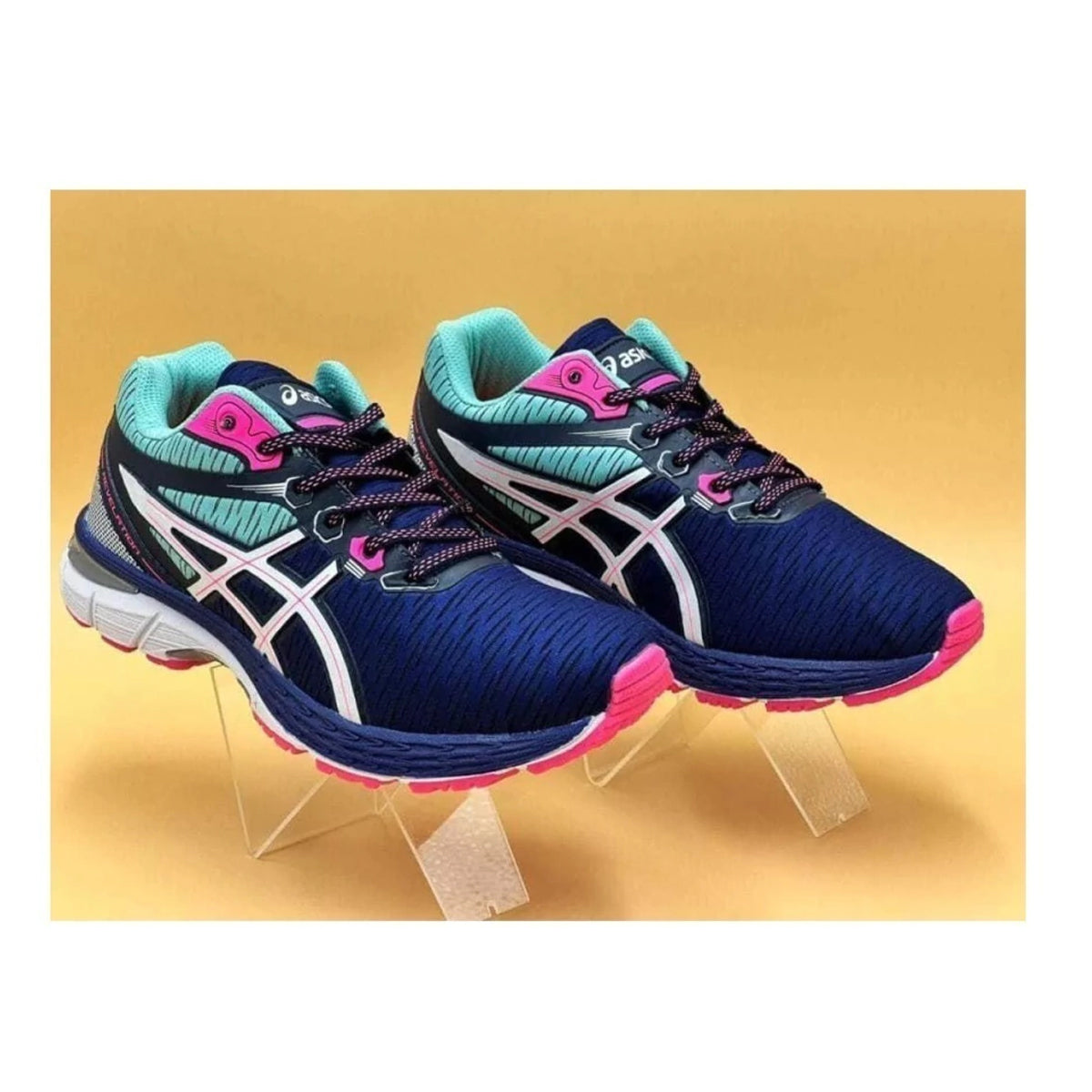 Tênis Asics Gel Revelation Marinho Rosa