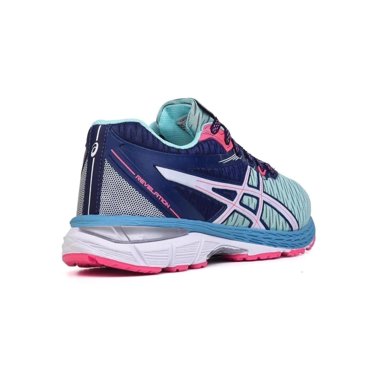 Tênis Asics Gel Revelation Verde Rosa