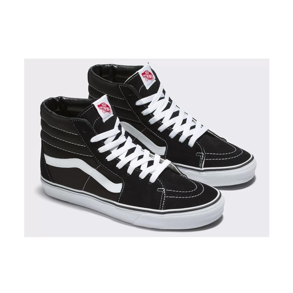 Tenis Botinha Vans Unissex Sk8 Hi Black White
