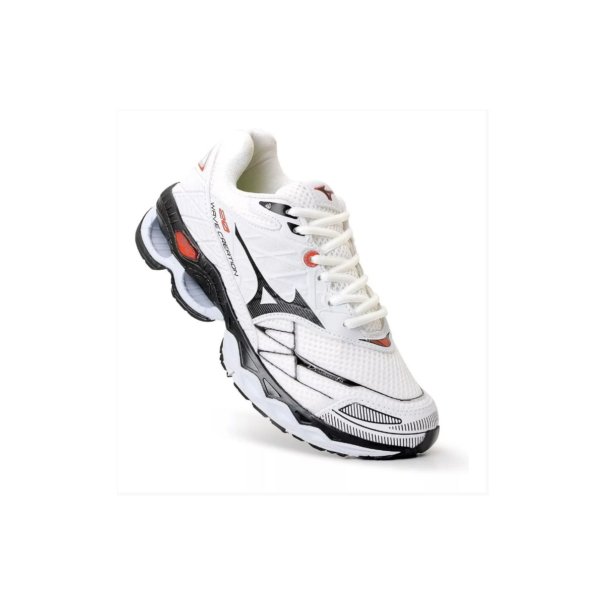 Tênis Mizuno Creation 20 Branco Preto