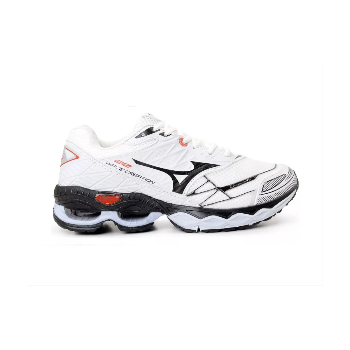 Tênis Mizuno Creation 20 Branco Preto