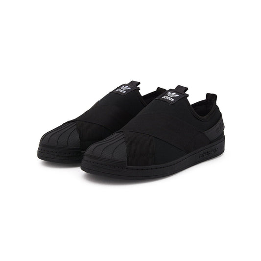 Tenis Feminino SuperStar Slip On Adidas Black